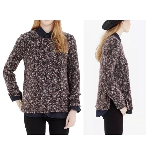 MADEWELL Firelight Marled Pull Over Sweater - Picture 12 of 12